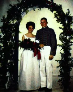 Carole and Bob Greene at Ring Figure dance in 1965