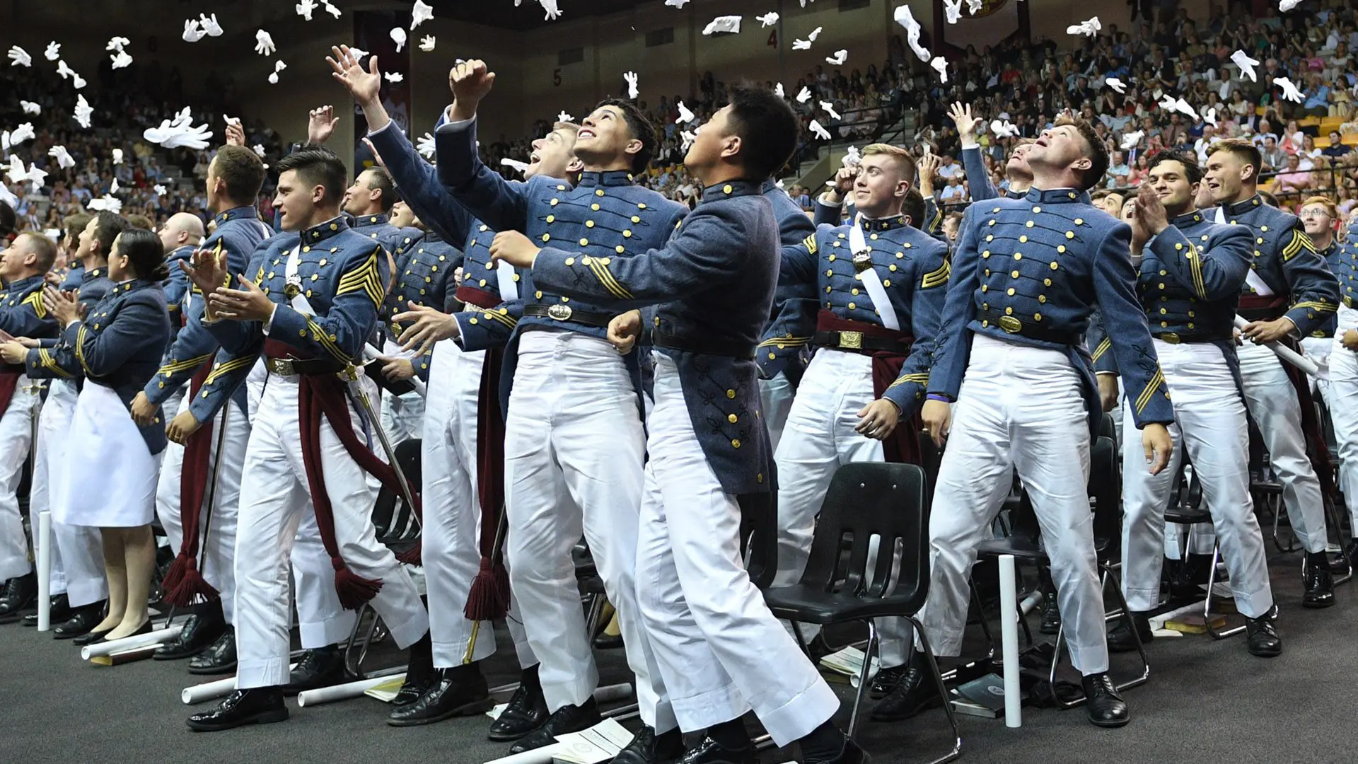 VMI Class of 2024 at graduation