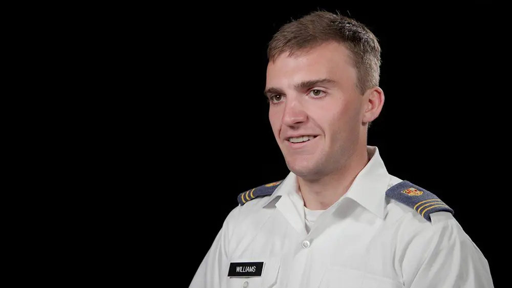 Harrison Williams smiling