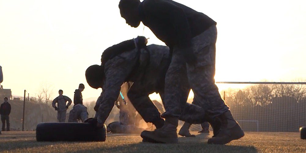 Cadets participating in Breakout 2019