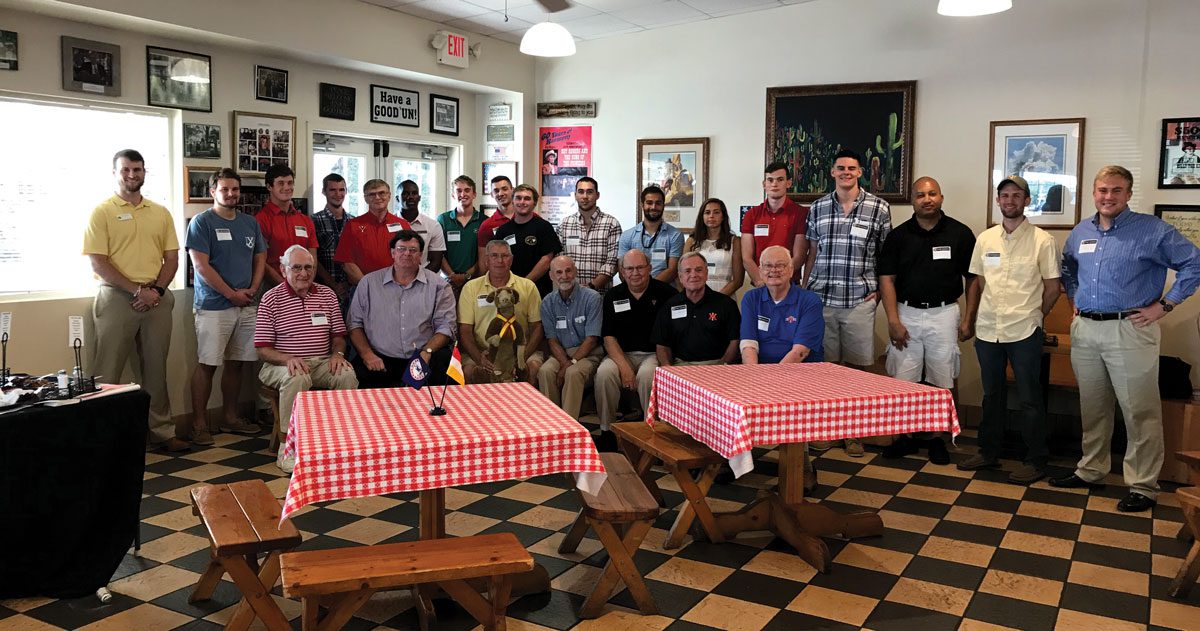 Tampa chapter alumni at luncheon