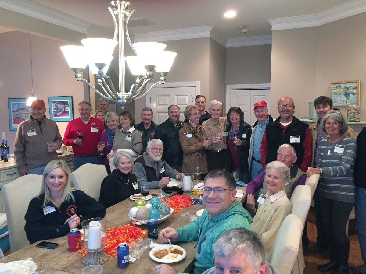 Wilmington Chapter alumni at Oyster Roast