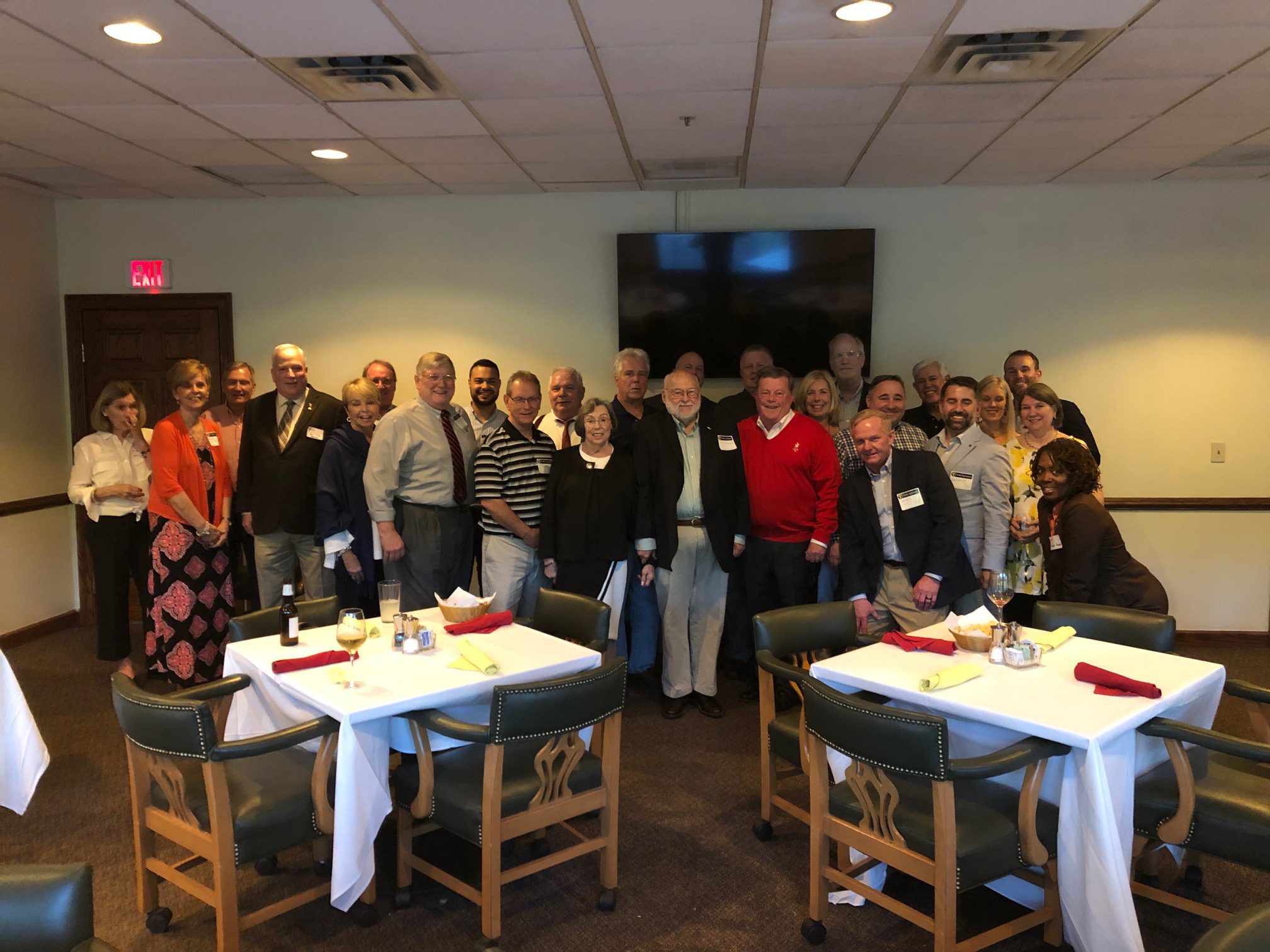 Alumni at Delaware Valley New Market Day Social event 2019