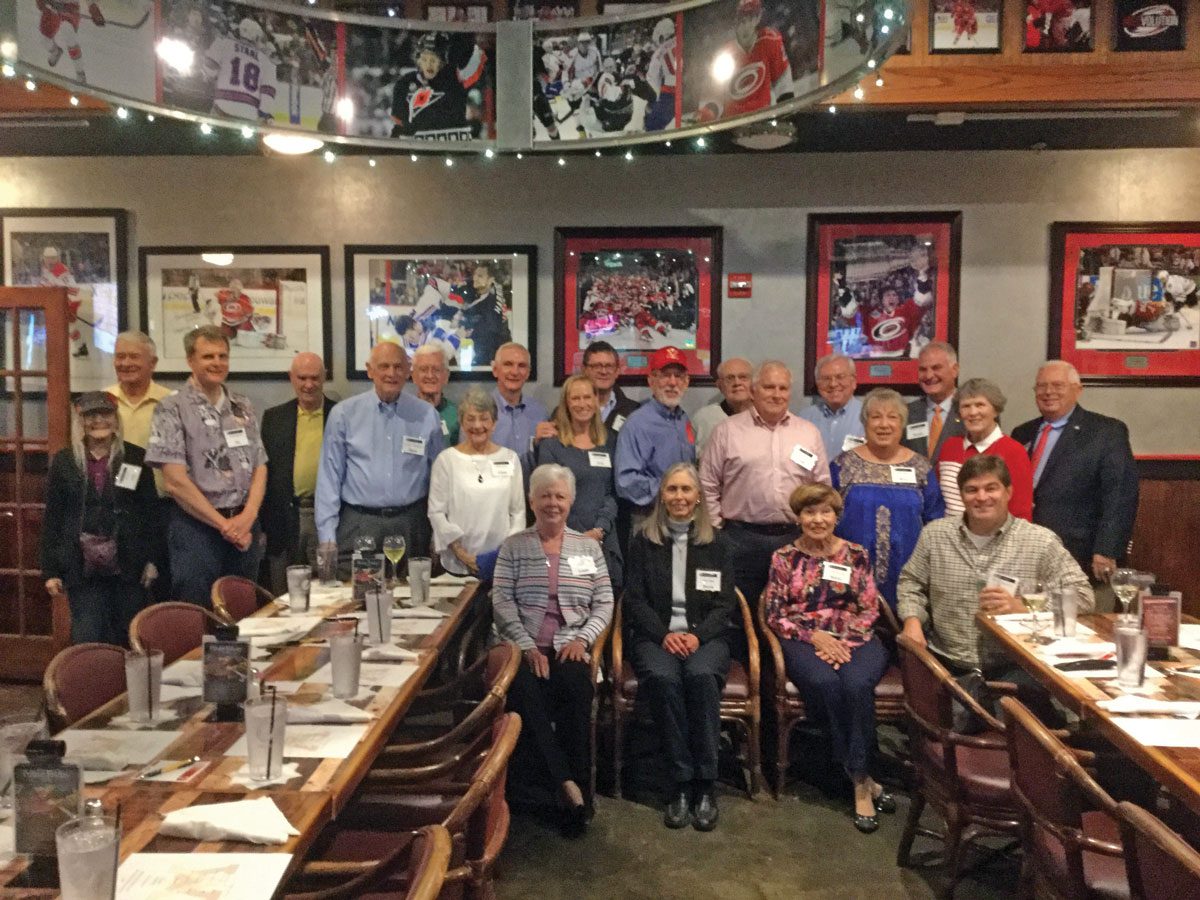 Central NC chapter alumni at Founders Day