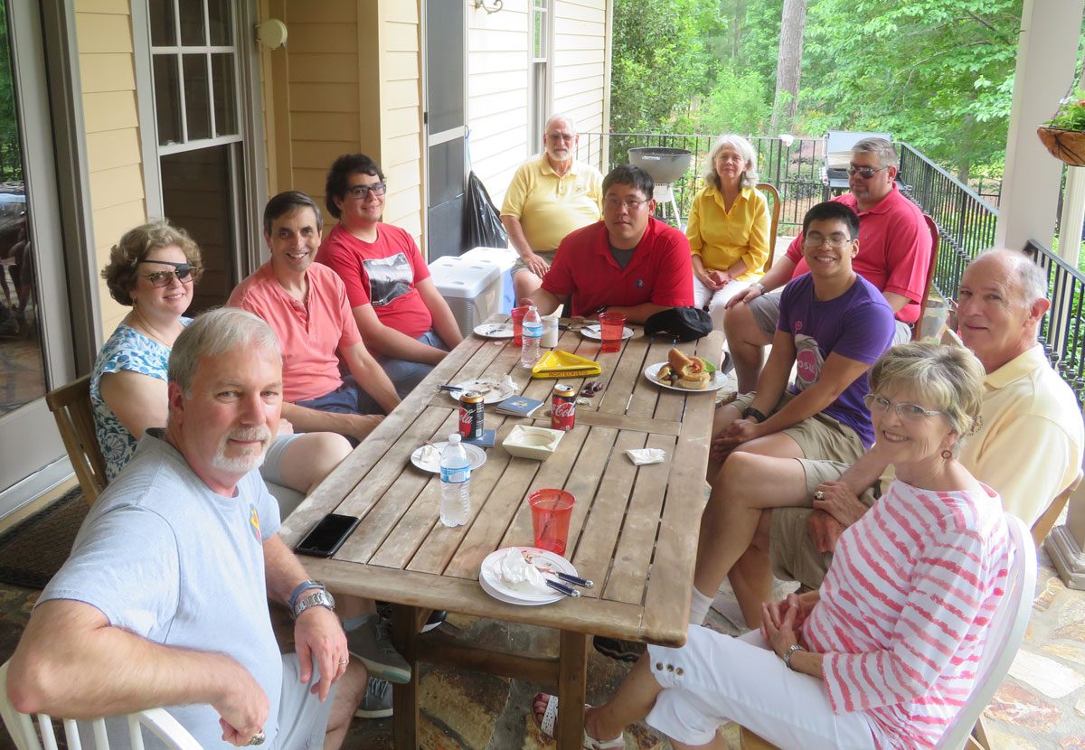 Augusta chapter alumni at luncheon