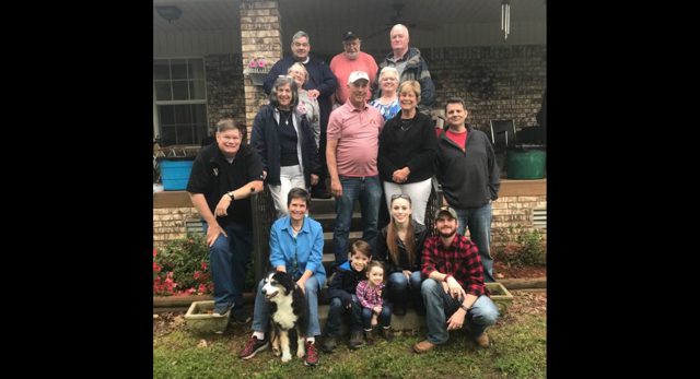 group of Arkansas chapter alumni