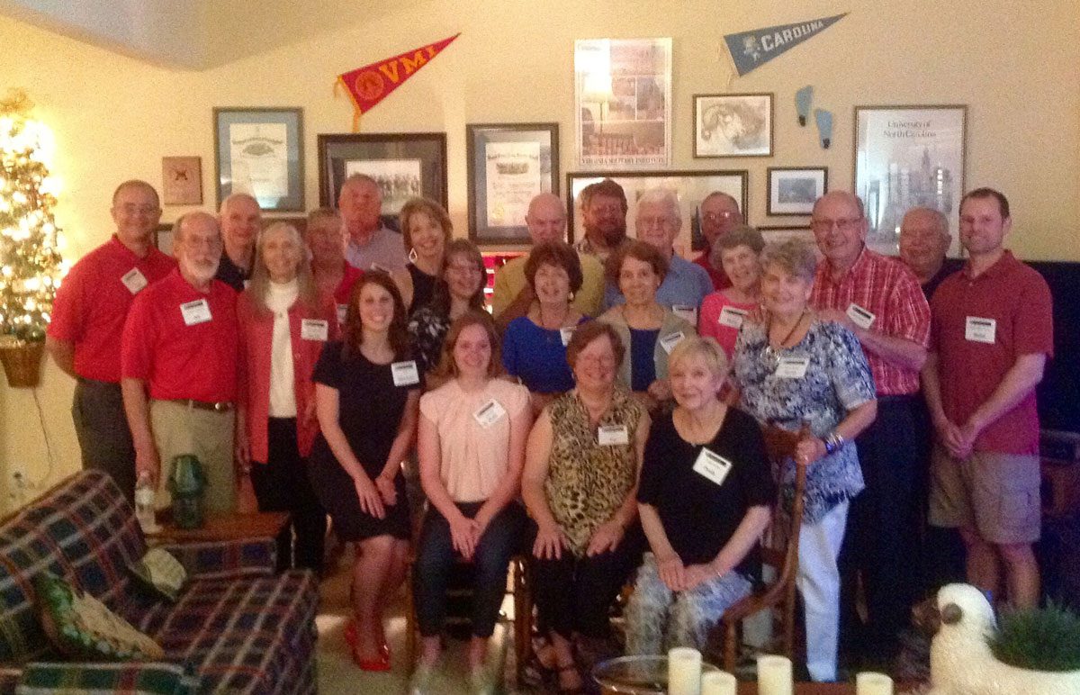 Central NC chapter alumni at New Market Day event