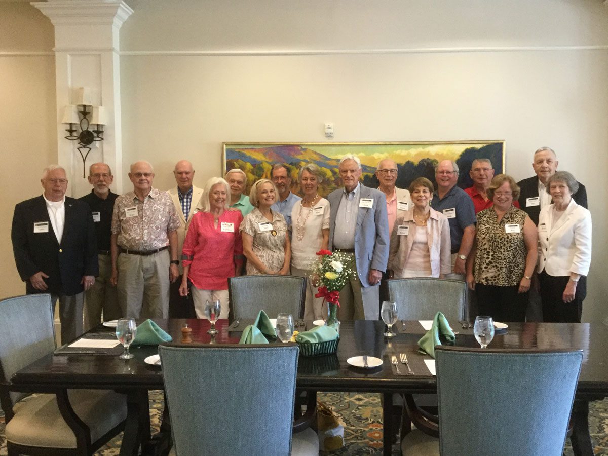 Central NC chapter alumni at recognition event