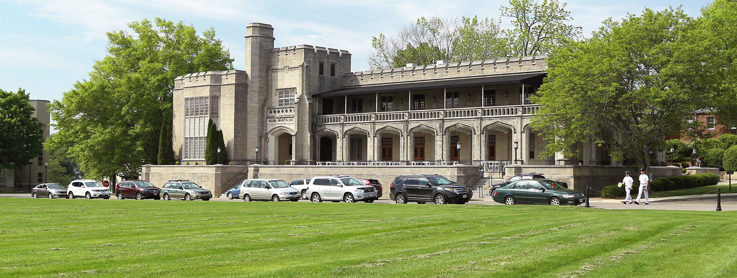 Front of Moody Hall building