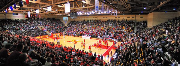 Cameron Hall basketball court