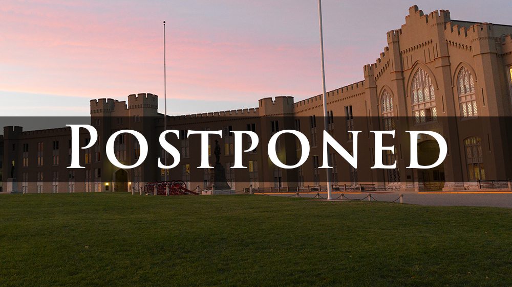 Postponed: VMI Commanders Travel to Connecticut