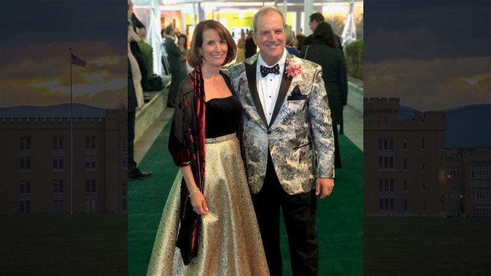 Carl Showalter ’82, with his wife, Jane, at the Charlotte Ballet.