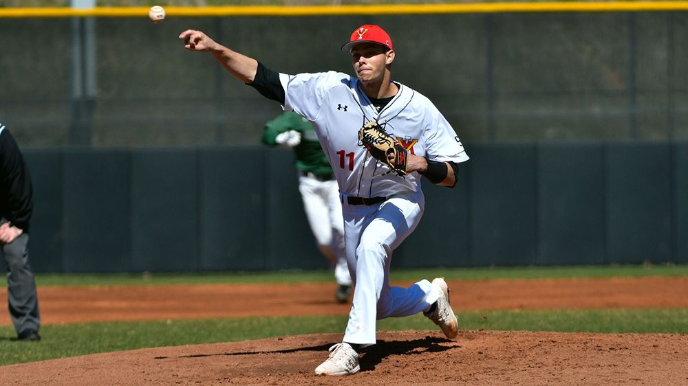 pitcher throwing a baseball