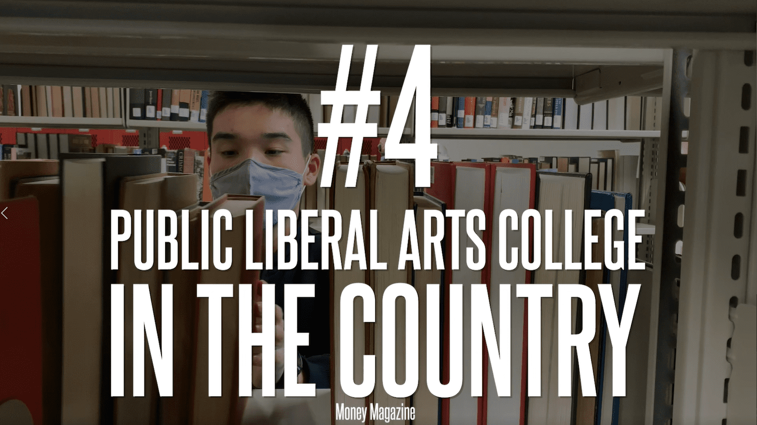 #4 Public Liberal Arts College in the Country