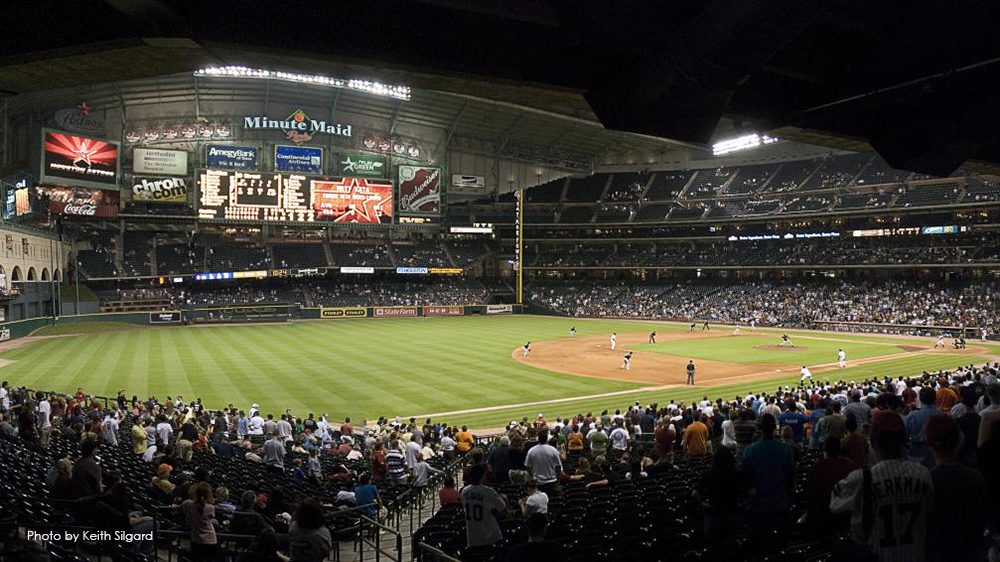 Houston Astros baseball field