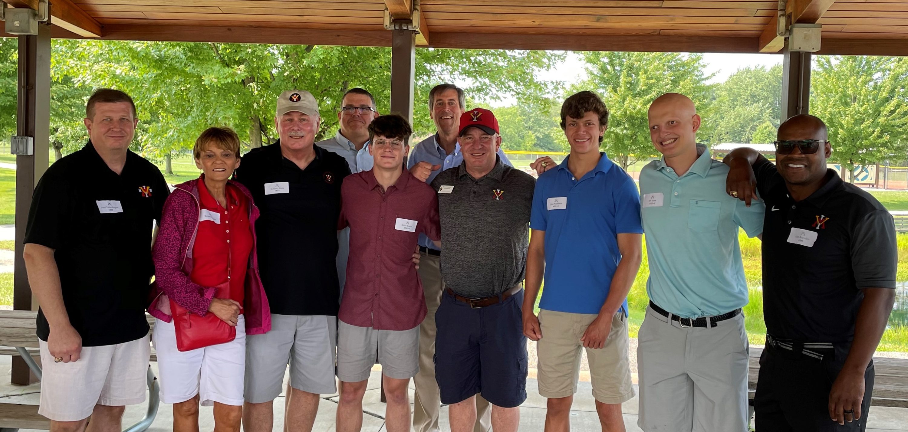 group of people smiling