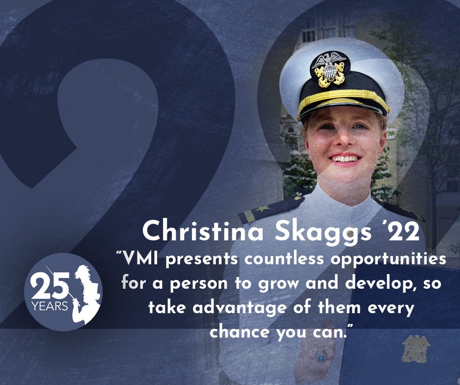 "MI presents countless opportunities for a person to grow and develop, so take advantage of them every chance you can." - Christina Skaggs '22