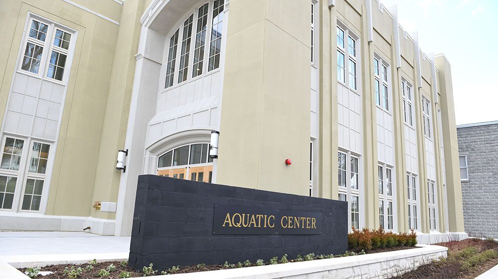 Aquatic Center exterior