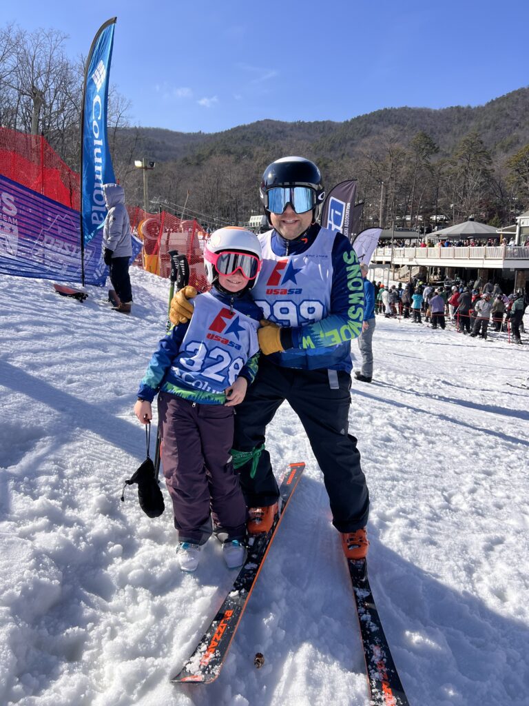 Harris ’03: Father-Daughter Duo Take on the Slopes - VMI Alumni Agencies