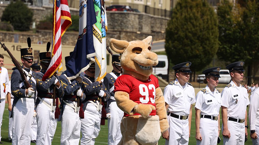 VMI vs. Navy Football Pregame