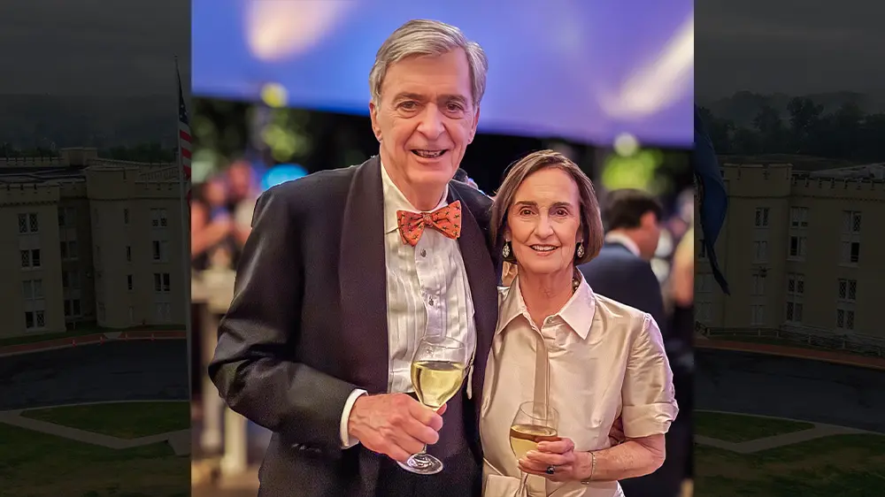 Richard Hines '66 and his wife