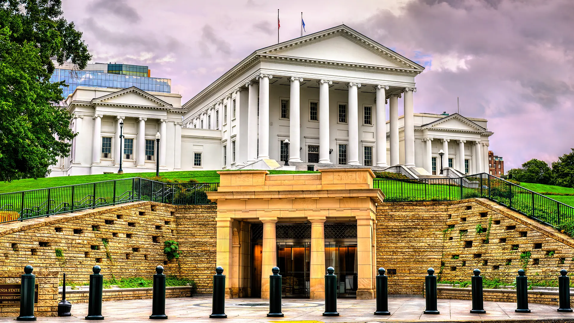 The capitol building in Richmond