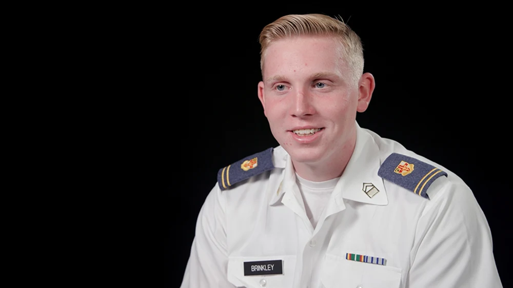 Cadet Adam Brinkley '27