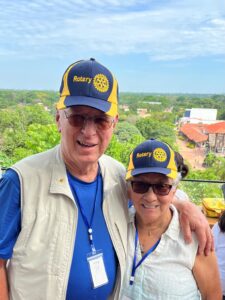 Lori and Woody Sadler ’66 in Bolivia in 2024.