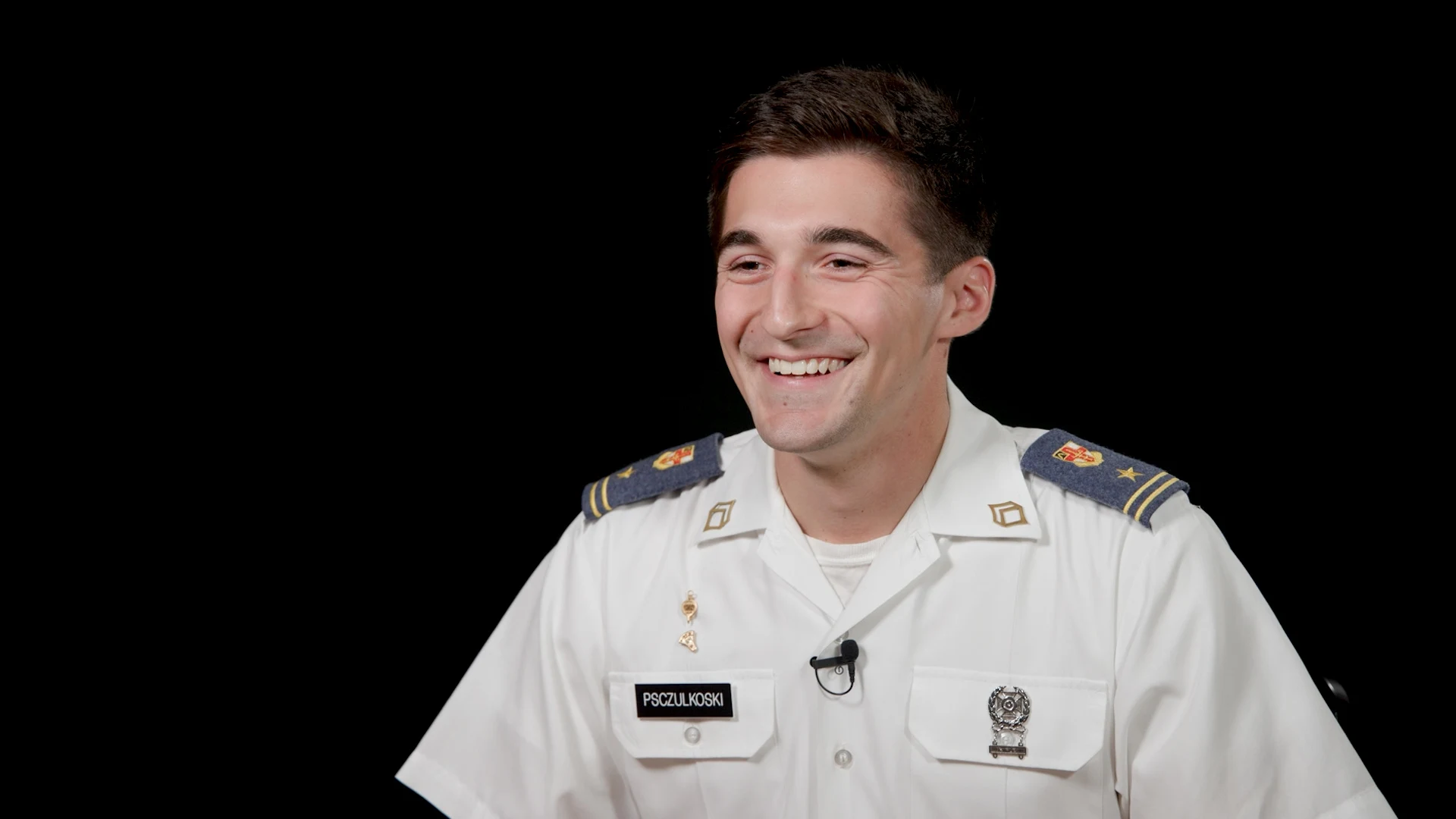 Aiden Psczulkoski smiling